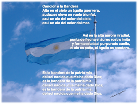 cancion a la bandera -anamar-argentina